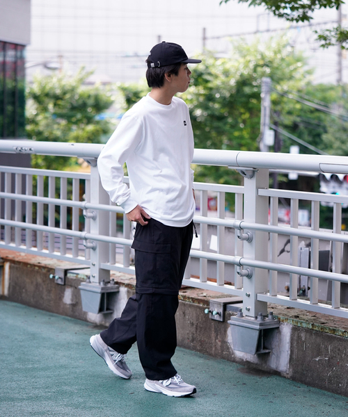 THE NORTH FACE(ザノースフェイス)の「《WEB限定》【THE NORTH FACE / ザ ノースフェイス】L/S Small Box Logo Tee(Tシャツ/カットソー・メンズ・チャコールグレー/ブラック/ホワイト・LARGE/MEDIUM/X-LARGE)」の10枚目の写真