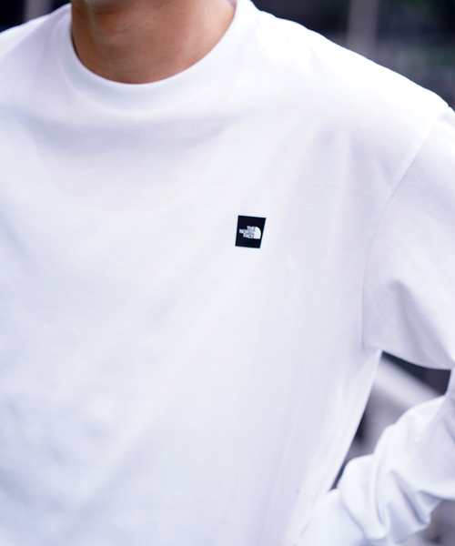THE NORTH FACE(ザノースフェイス)の「《WEB限定》【THE NORTH FACE / ザ ノースフェイス】L/S Small Box Logo Tee(Tシャツ/カットソー・メンズ・チャコールグレー/ブラック/ホワイト・LARGE/MEDIUM/X-LARGE)」の16枚目の写真