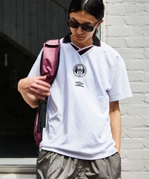 UMBRO | UMBRO/アンブロ 別注 Soccer Game Harf Sleeve Shirt Double Logo/別注 ハーフスリーブ サッカーゲームシャツ ダブルロゴ(Tシャツ/カットソー)