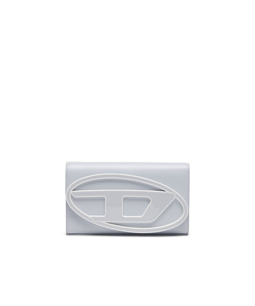 DIESEL 1dr Wallet Strap グレー系 長財布 セール】レディース ロングウォレット 1DR WALLET STRAP（財布