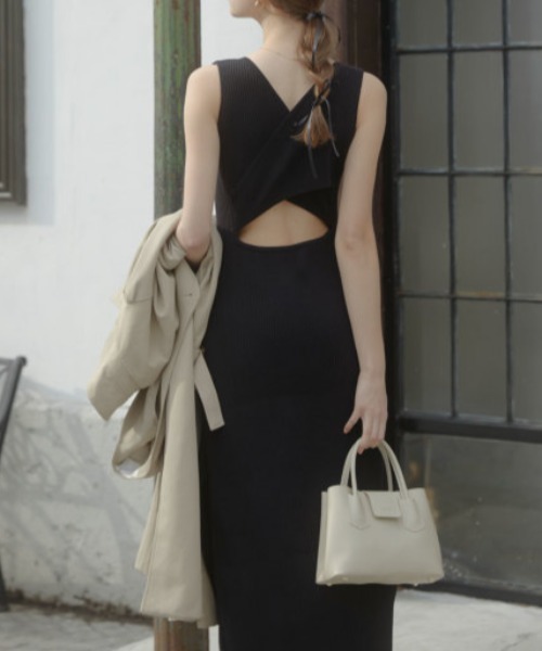 ACYM（アシーム）の「Back open tank ワンピース（ワンピース）」 - WEAR