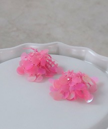 カラースパンコールシャワーピアス