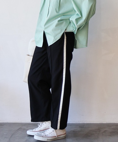 AMERICAN HOLIC（アメリカンホリック）の「サイドラインパンツ（その他パンツ・レディース・ブラック・S/L/M）」の19枚目の写真