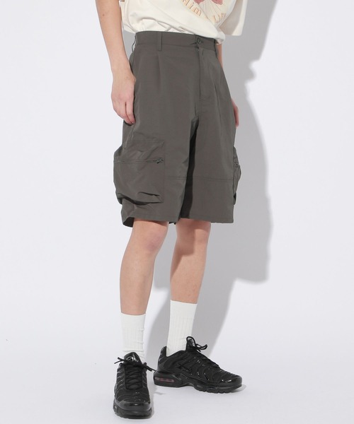【セール】【UNISEX/2サイズ展開】ミドルトラックパンツ（カーゴパンツ）｜Anui（アニュイ）