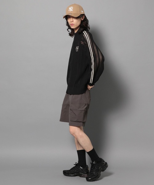 Anui(アニュイ)の「【UNISEX/2サイズ展開】ミドルトラックパンツ(カーゴパンツ・レディース・チャコールグレー/ブラック・MEDIUM/SMALL)」の22枚目の写真