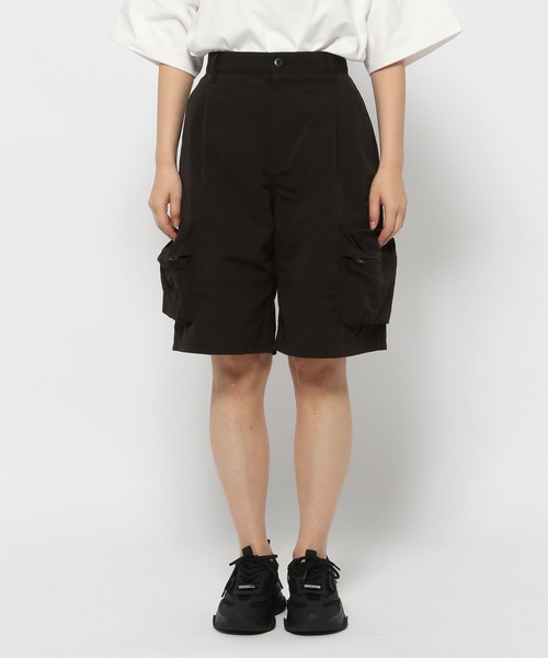 Anui(アニュイ)の「【UNISEX/2サイズ展開】ミドルトラックパンツ(カーゴパンツ・レディース・チャコールグレー/ブラック・MEDIUM/SMALL)」の16枚目の写真