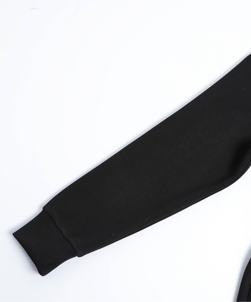 La-gemme（ラジェム）の「ギャザーフリルジップフーディ（パーカー・レディース・ブラック/ホワイト・M/L）」の17枚目の写真