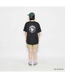 RUDIE'SxCRAYON SHINCHAN CIRCLEMOSH DRYTEE/ ルーディーズ×クレヨンしんちゃん サークルモッシュ ドライTシャツ