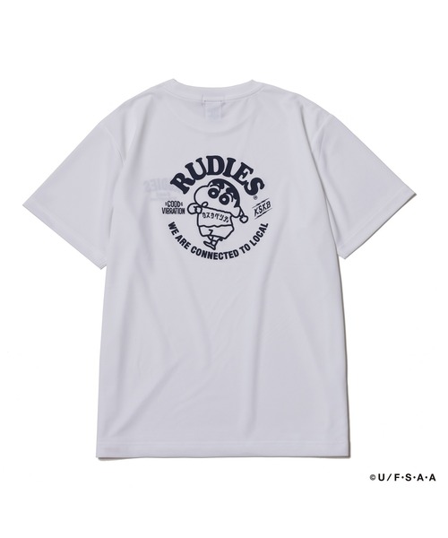 RUDIE'SxCRAYON SHINCHAN CIRCLEMOSH DRYTEE/ ルーディーズ×クレヨンしんちゃん サークルモッシュ ドライTシャツ（Tシャツ/カットソー）｜RUDIE'S（ルーディーズ）