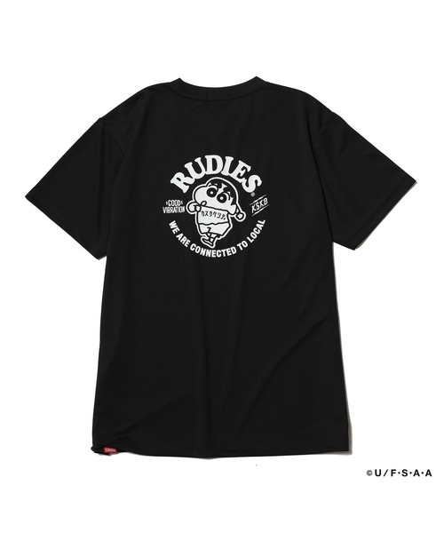 RUDIE'SxCRAYON SHINCHAN CIRCLEMOSH DRYTEE/ ルーディーズ×クレヨンしんちゃん サークルモッシュ ドライTシャツ（Tシャツ/カットソー）｜RUDIE'S（ルーディーズ）