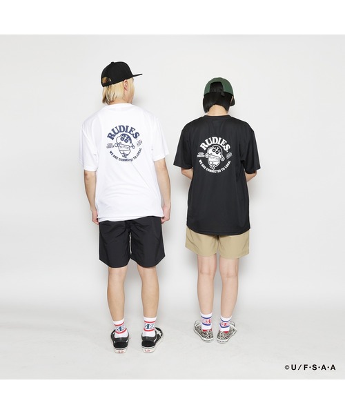 RUDIE'SxCRAYON SHINCHAN CIRCLEMOSH DRYTEE/ ルーディーズ×クレヨンしんちゃん サークルモッシュ ドライTシャツ（Tシャツ/カットソー）｜RUDIE'S（ルーディーズ）