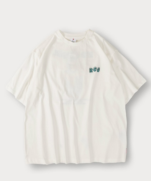 Red Cap Girl(レッドキャプガール)の「【Red Cap Girl/レッドキャップガール】ガールイラストバックプリントTシャツ/オーバーサイズ/ユニセックス/推し活(Tシャツ/カットソー・メンズ・ホワイト/グレー/ブラック/ブルー/グレー系その他/ブラック系その他/ブルー系その他/ホワイト系その他・M/L)」の9枚目の写真