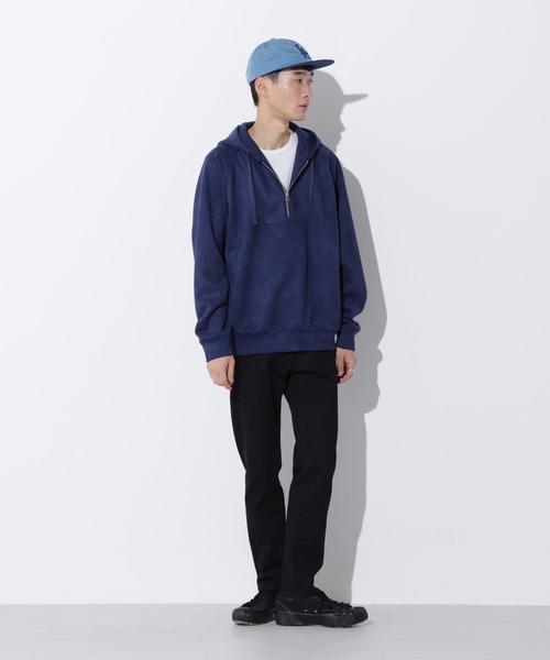 Apo(s)ture(アポスチャー)の「PETE-001/デニムスキニーパンツ(デニムパンツ・メンズ・ブラック/ネイビー・XS/S/M/L/XL)」の6枚目の写真