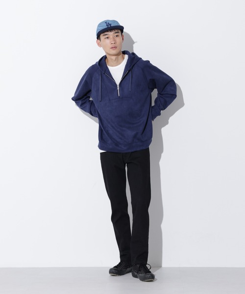 Apo(s)ture(アポスチャー)の「PETE-001/デニムスキニーパンツ(デニムパンツ・メンズ・ブラック/ネイビー・XS/S/M/L/XL)」の5枚目の写真