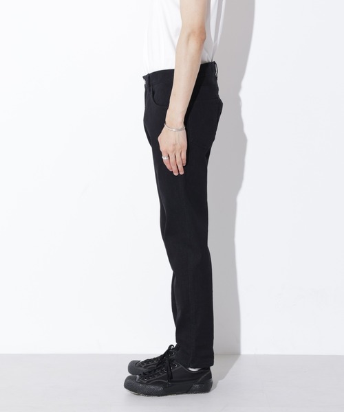 Apo(s)ture(アポスチャー)の「PETE-001/デニムスキニーパンツ(デニムパンツ・メンズ・ブラック/ネイビー・XS/S/M/L/XL)」の17枚目の写真