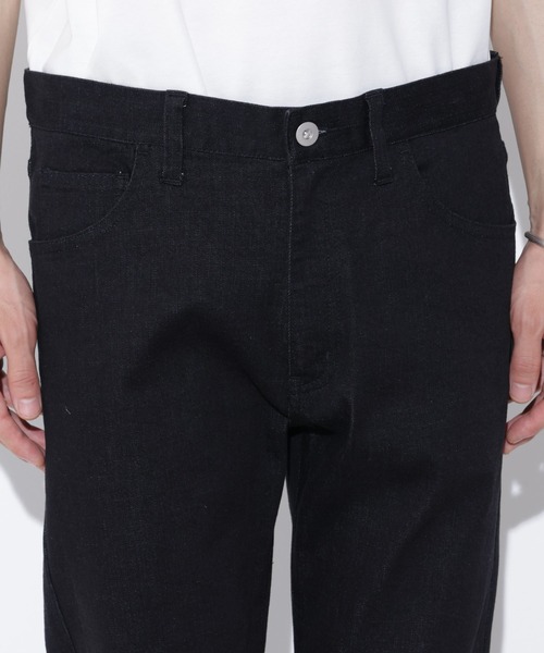 Apo(s)ture(アポスチャー)の「PETE-001/デニムスキニーパンツ(デニムパンツ・メンズ・ブラック/ネイビー・XS/S/M/L/XL)」の19枚目の写真