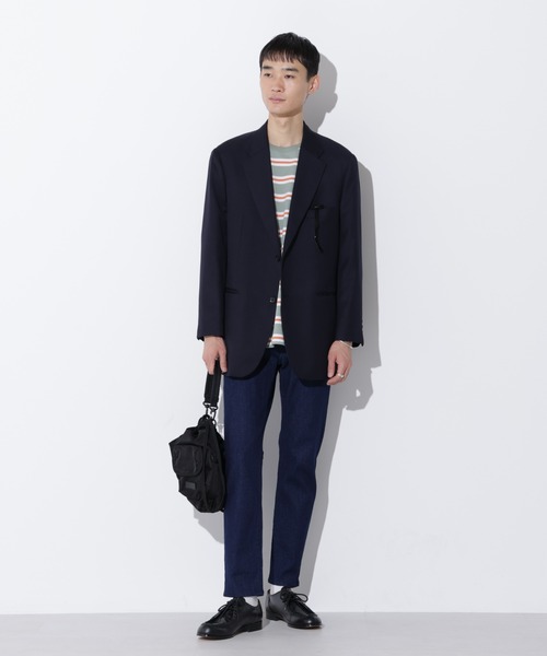 Apo(s)ture(アポスチャー)の「PETE-001/デニムスキニーパンツ(デニムパンツ・メンズ・ブラック/ネイビー・XS/S/M/L/XL)」の11枚目の写真