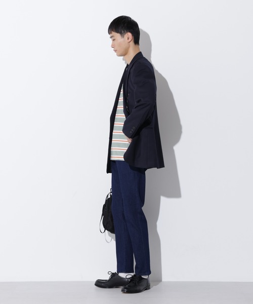 Apo(s)ture(アポスチャー)の「PETE-001/デニムスキニーパンツ(デニムパンツ・メンズ・ブラック/ネイビー・XS/S/M/L/XL)」の15枚目の写真