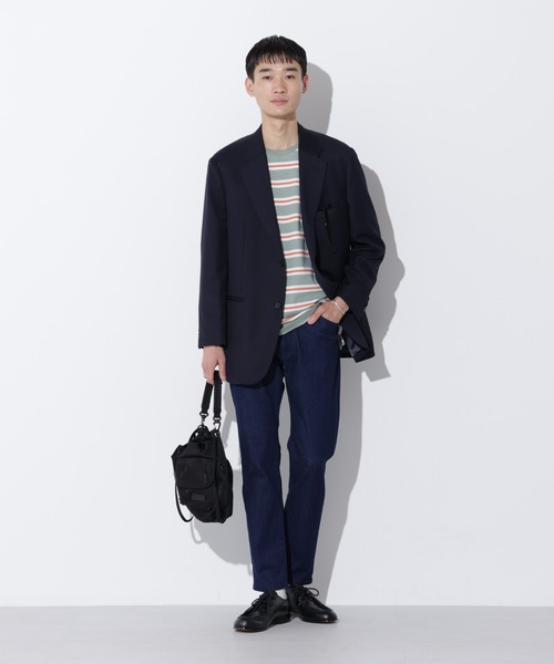 Apo(s)ture(アポスチャー)の「PETE-001/デニムスキニーパンツ(デニムパンツ・メンズ・ブラック/ネイビー・XS/S/M/L/XL)」の12枚目の写真