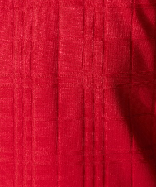 HIDEAWAYS NICOLE(ハイダウェイニコル)の「リンクスチェックスキッパーポロシャツ(ポロシャツ・メンズ・ブラック/オフホワイト/ネイビー/ラベンダー/レッド・MEDIUM/LARGE/X-LARGE/XX-LARGE)」の9枚目の写真