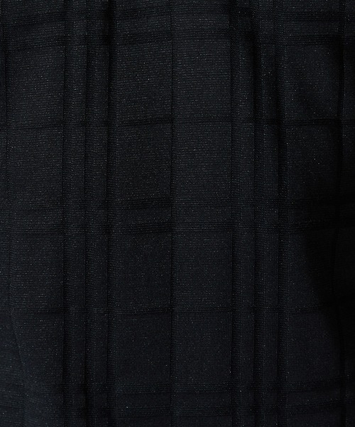 HIDEAWAYS NICOLE(ハイダウェイニコル)の「リンクスチェックスキッパーポロシャツ(ポロシャツ・メンズ・ブラック/オフホワイト/ネイビー/ラベンダー/レッド・MEDIUM/LARGE/X-LARGE/XX-LARGE)」の11枚目の写真