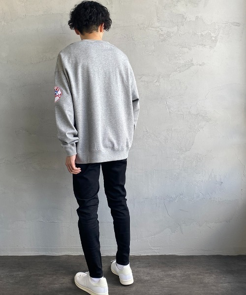 MLB（メジャーリーグベースボール）の「スウェットカットソー（スウェット・レディース・ホワイト・XX-LARGE）」の6枚目の写真