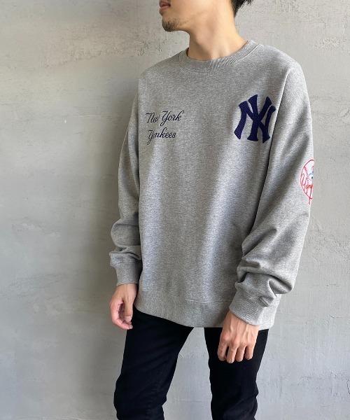 MLB（メジャーリーグベースボール）の「スウェットカットソー（スウェット・レディース・ホワイト・XX-LARGE）」の7枚目の写真