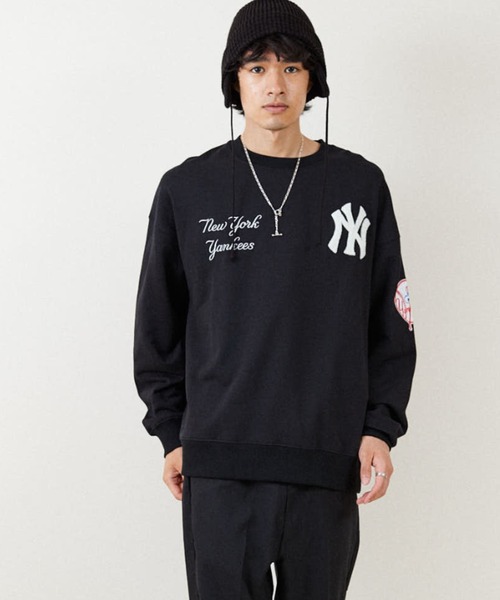 MLB（メジャーリーグベースボール）の「スウェットカットソー（スウェット・レディース・ホワイト・XX-LARGE）」の3枚目の写真