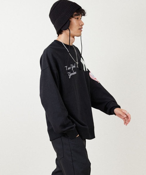 MLB（メジャーリーグベースボール）の「スウェットカットソー（スウェット・レディース・ホワイト・XX-LARGE）」の4枚目の写真