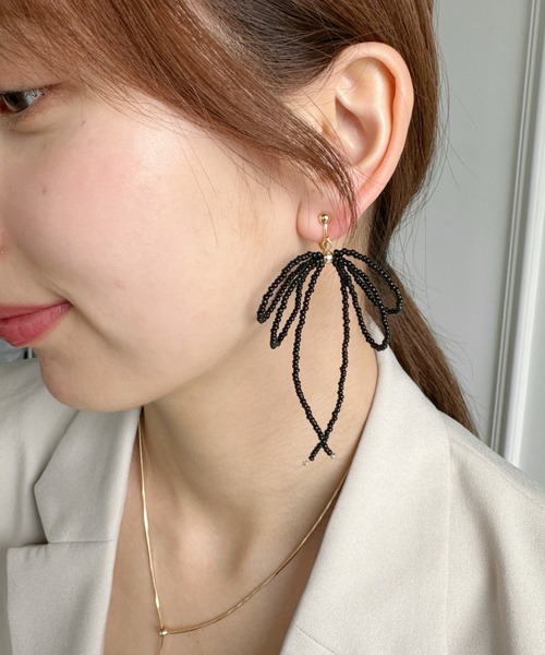 米軍 実物 SWEETHEART JEWELRY 魚雷イヤリング hare 結びの耳飾り 水引バンド ピアス イヤリング 水引 ハレ 飾り