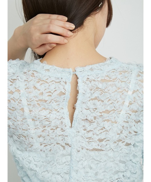 lilybrown ウエストリブレーストップス LILY BROWN（リリーブラウン）の「ウエストリブレーストップス