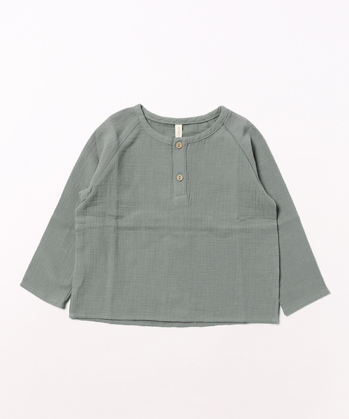 【セール】◆Quincy Mae◆ZION SHIRT | DUSK（その他ベビー用品）｜IO（イオ）（イオ）