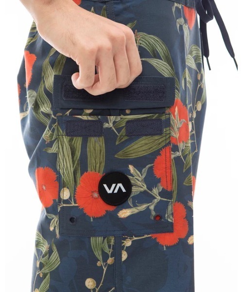 【セール】RVCA メンズ EASTERN TRUNK 18 ボードショーツ/サーフトランクス 【2024年夏モデル】/ルーカボタニカル柄水着（水着）｜RVCA（ルーカ）