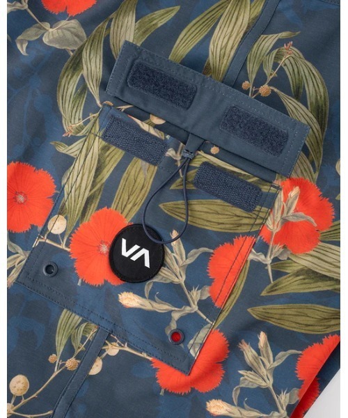 【セール】RVCA メンズ EASTERN TRUNK 18 ボードショーツ/サーフトランクス 【2024年夏モデル】/ルーカボタニカル柄水着（水着）｜RVCA（ルーカ）