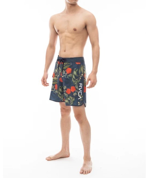 【セール】RVCA メンズ EASTERN TRUNK 18 ボードショーツ/サーフトランクス 【2024年夏モデル】/ルーカボタニカル柄水着（水着）｜RVCA（ルーカ）