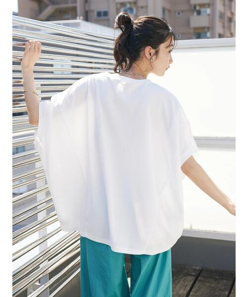 CRAFT STANDARD BOUTIQUE(クラフトスタンダードブティック)の「バンザイプルオーバー(Tシャツ/カットソー・レディース・オフホワイト/ブラック/カーキ・FREE)」の17枚目の写真