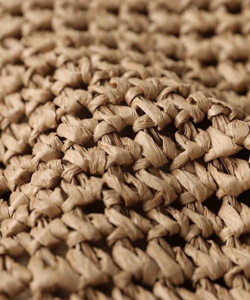 antiqua（アンティカ）の「ペーパーかごバッグ（かごバッグ・レディース・ブラウン・FREE）」の16枚目の写真