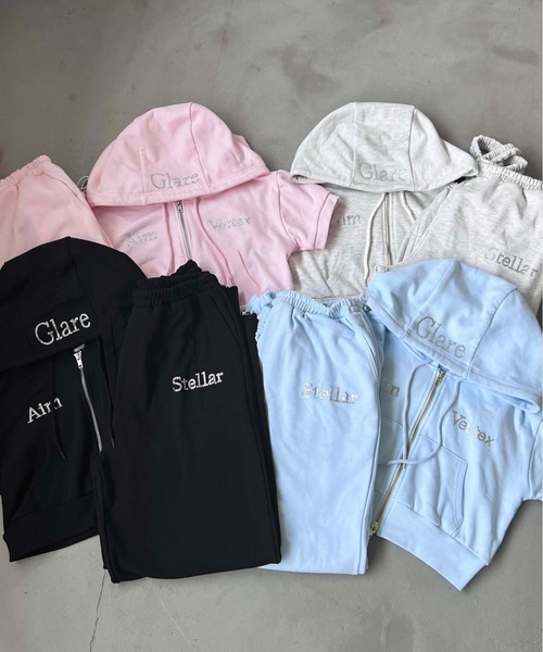 セール】裏毛クロスウエストスウェットパンツ【SETUP着用可能