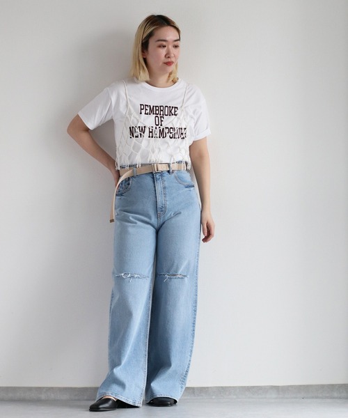 cepo（セポ）の「パ－ルビスチェ（ベスト・レディース・オフホワイト/ブラック・FREE）」の10枚目の写真