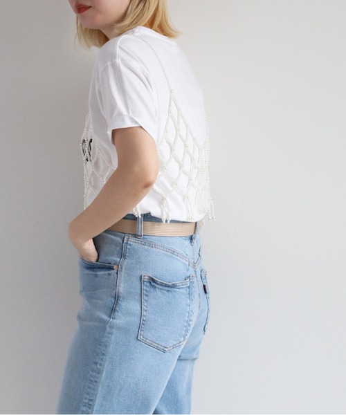 cepo（セポ）の「パ－ルビスチェ（ベスト・レディース・オフホワイト/ブラック・FREE）」の8枚目の写真