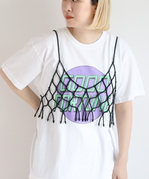 cepo（セポ）の「パ－ルビスチェ（ベスト・レディース・オフホワイト/ブラック・FREE）」の18枚目の写真