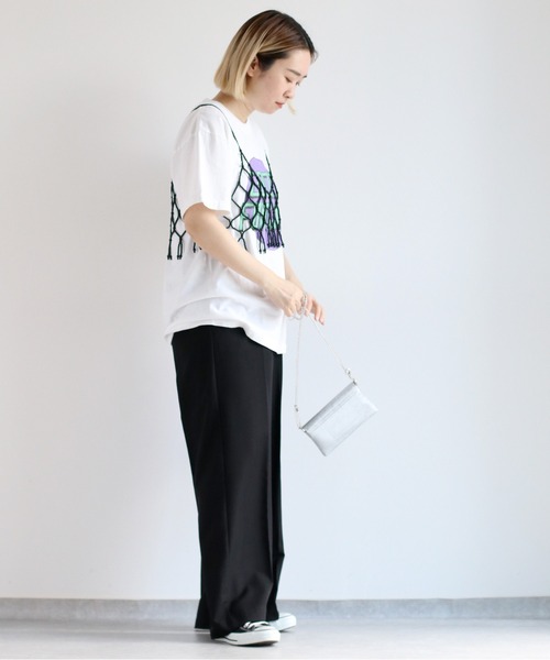 cepo（セポ）の「パ－ルビスチェ（ベスト・レディース・オフホワイト/ブラック・FREE）」の22枚目の写真