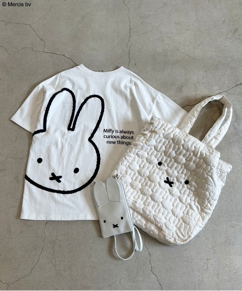 Miffy（ ミッフィー）の「miffyスマホショルダー　1041180230（スマホグッズ・レディース・オフホワイト/ブラック・FREE）」の7枚目の写真