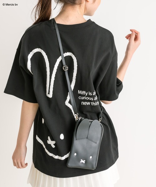 Miffy（ ミッフィー）の「miffyスマホショルダー　1041180230（スマホグッズ・レディース・オフホワイト/ブラック・FREE）」の11枚目の写真