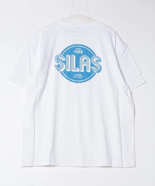 SILAS（サイラス）の「SPINNING LOGO S/S TEE（Tシャツ/カットソー・メンズ・ブラック/グリーン/ホワイト・X-LARGE/LARGE/MEDIUM）」の4枚目の写真
