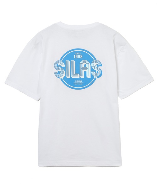 SILAS（サイラス）の「SPINNING LOGO S/S TEE（Tシャツ/カットソー・メンズ・ブラック/グリーン/ホワイト・X-LARGE/LARGE/MEDIUM）」の2枚目の写真