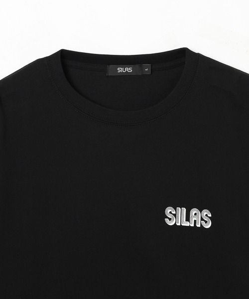 SILAS（サイラス）の「SPINNING LOGO S/S TEE（Tシャツ/カットソー・メンズ・ブラック/グリーン/ホワイト・X-LARGE/LARGE/MEDIUM）」の10枚目の写真