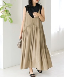 LAVEANGE | ギャザーキャミワンピース(ワンピース)