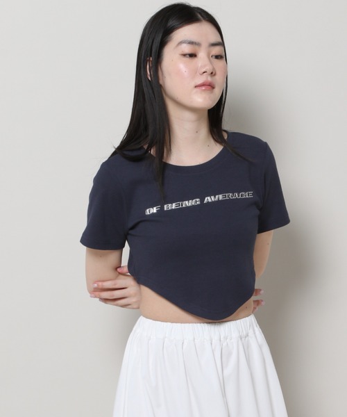 3.3 Field Trip （3.3フィールドトリップ）の「3.3 Field Trip／メタルロゴTEE（Tシャツ/カットソー・レディース・ネイビー/ホワイト/ブルー・FREE）」の8枚目の写真