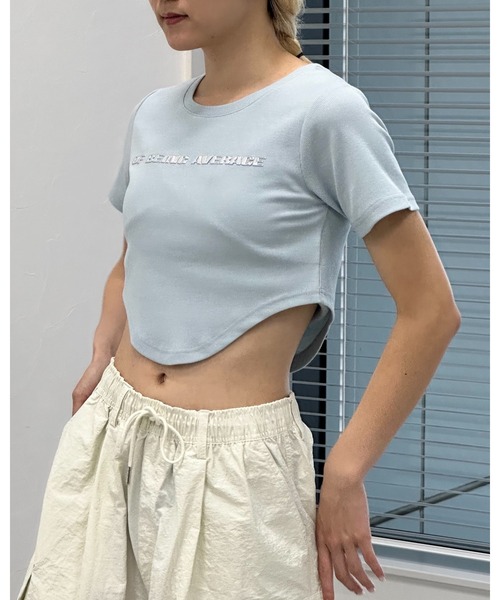 3.3 Field Trip （3.3フィールドトリップ）の「3.3 Field Trip／メタルロゴTEE（Tシャツ/カットソー・レディース・ネイビー/ホワイト/ブルー・FREE）」の20枚目の写真